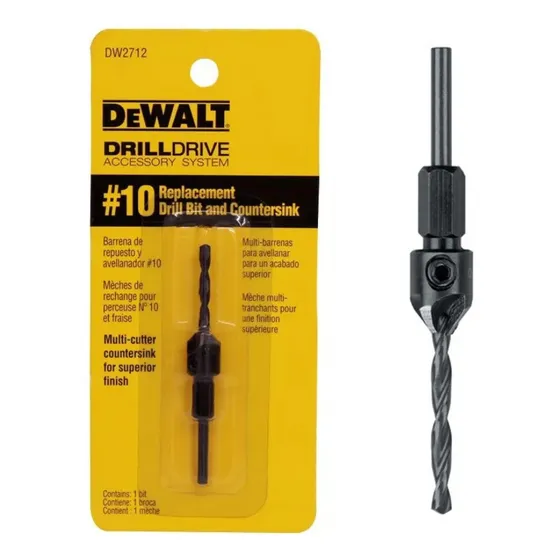 Avellanador #10 Carpinteria Dw2712 Dewalt