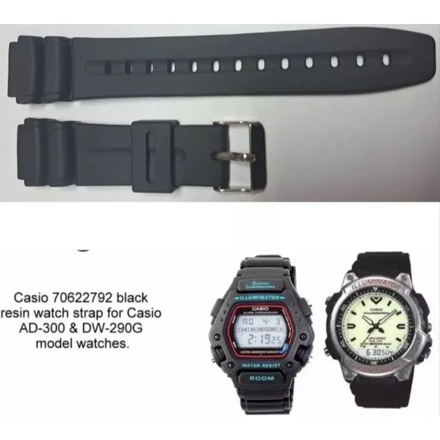 Correa Casio Reemplazo Modelo Dw-280 / Dw-290 / Ad-300 Nueva