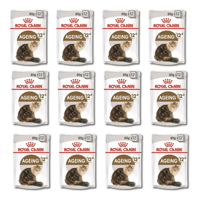 Royal Canin Pouch Feline Ageing 12+ 85gr - Caja X 12 Unid.