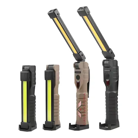Lanterna Led Para Trabalh Mecânico Com Power Bank De Bateria