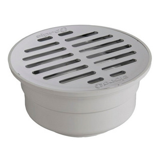 Coladera Piso Redonda Rejilla Cromada Sin Tap Elpro Cd-10 B Coladera Piso Redonda Rejilla Cromada Sin Tap Elpro Cd-10 B