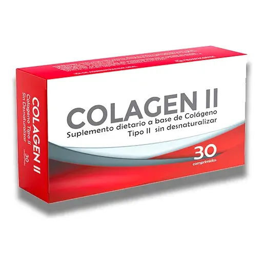 Colágeno Tipo II No Desnaturalizado 30 Comprimidos Suplemento Articular | Cuotas sin interés