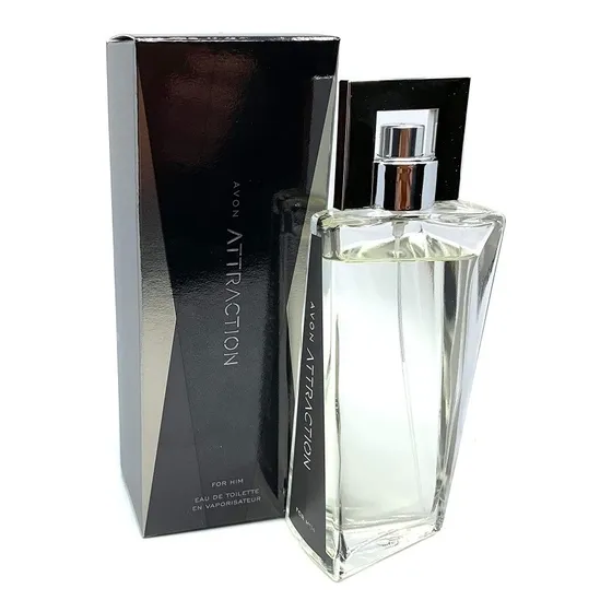 Avon Attraction Eau De Toilette 75 Ml Spray Hombre.