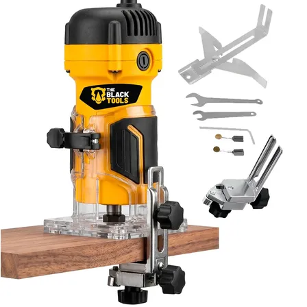 Tupia Laminadora 700w The Black Tools Profissional Madeira 127v