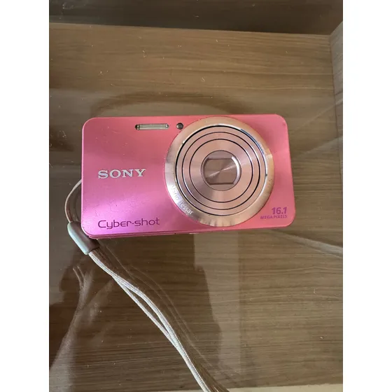 Sony Cyber-shot W570 Dsc-w570 Compacta Cor Rosa