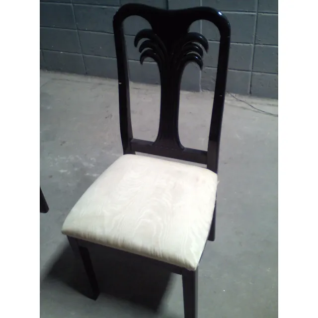 Juego De Comedor De Vidrio Usado Elegante
