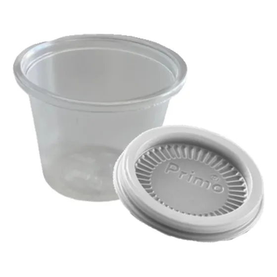 Vaso Con Tapa Primo #0 / 1 Oz (2,000 Vasos Con Tapa)