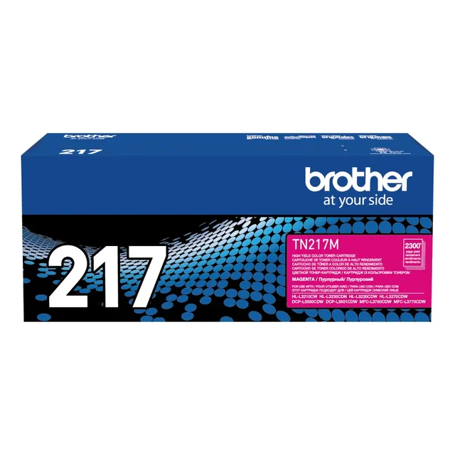 Toner Brother Tn-217 Colores L3210cw L3230cdn L3270cdw Tinta Magenta