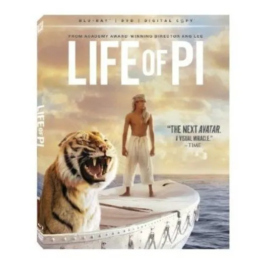 Blu Ray Life Of Pi Original Dvd Oscar