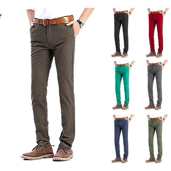 Pantalones Caballeros Regular Fit  