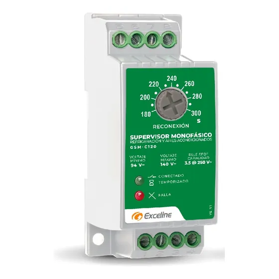 Supervisor Monofasico De Refrigeración Y A/a 110v Bornera