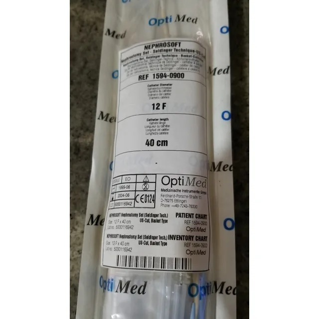 Set De Nefrostomia Urologica Numero 12 Optimed