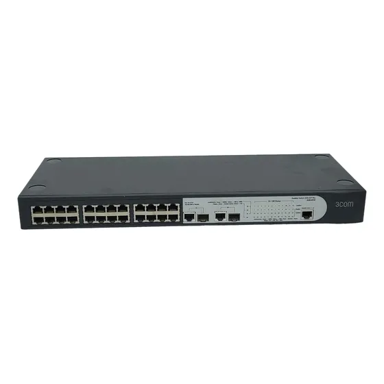 Switch Baseline 3com 2226-sfp Plus 3cblsf26 24 Portas