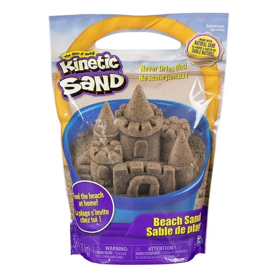 Kinetic Sand Arena Cinética De Playa Bolsa 1.3 Kg Und