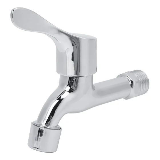 Fdit Grifo Agua Aleacion Zinc Baño Cocina Montado Pared Para