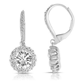 Aretes Mujer Moda De Colgar Plate925 Moissanita Joyeria 2pcs Aretes Mujer Moda De Colgar Plate925 Moissanita Joyeria 2pcs