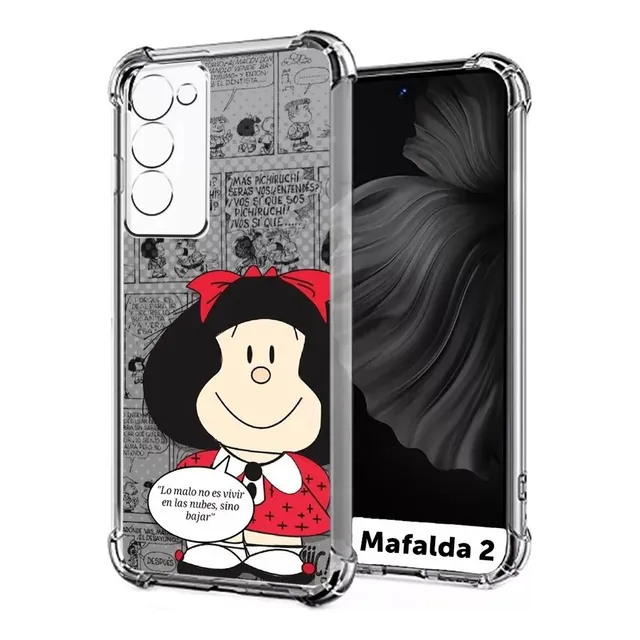 Estuche Forro Antigolpes Mafalda Teléfonos Tecno Spark Todos