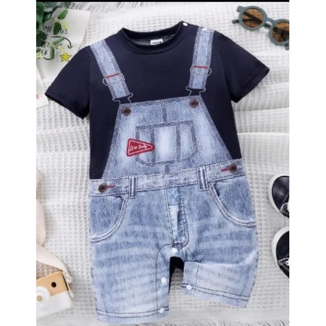 Mono Braga Jean Niño Talla 3-6 Meses