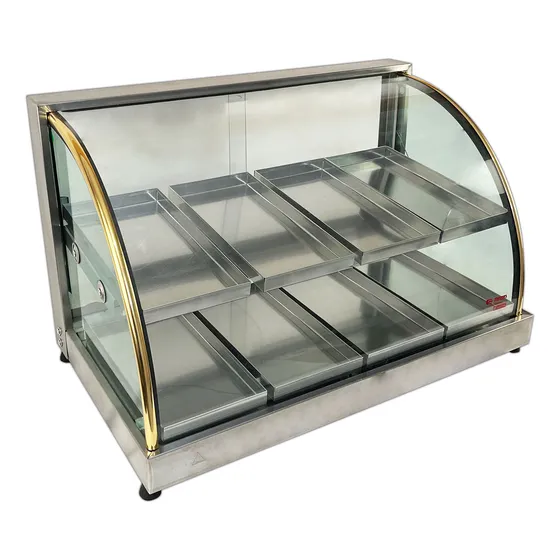 Estufa Para Salgados Eod-08 8 Bandejas Inox Porta Deslizante