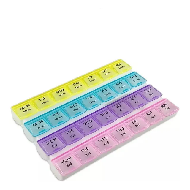Pastillero Semanal Mensual Organizador Pastillas
