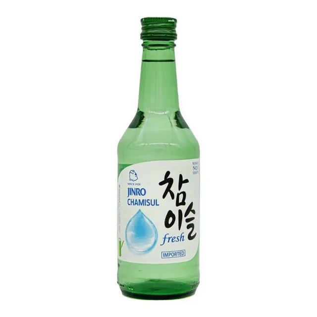 Soju Fresh Importada Chamisul Hitejinro 360ml - Nature