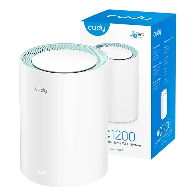 Router Extensor Wifi 5 Mesh Cudy M1300 Dual Band Ac1200 