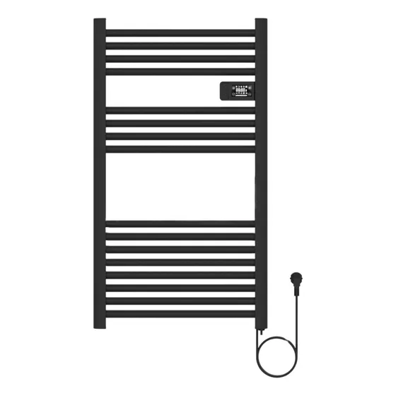 Secador Toallas Eléctrico Calentador Toallero 500w | Verken Negro