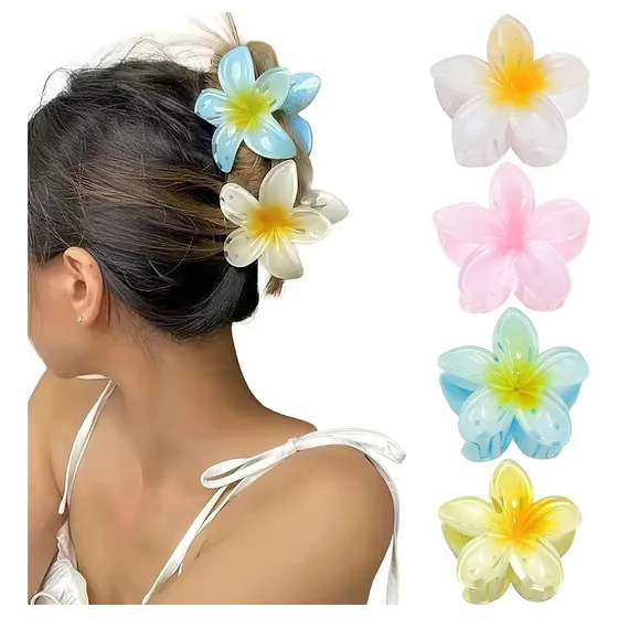 Traba Tiburon Pinche Grande Para Cabello Accesorio Moda