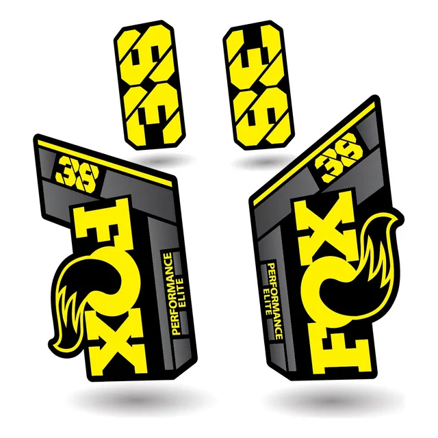 Kit De Calcomanías Horquilla Fox 38 Performance Elite 