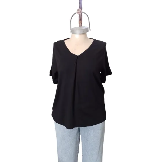 Remera Mujer De Lino Belgaum -3727