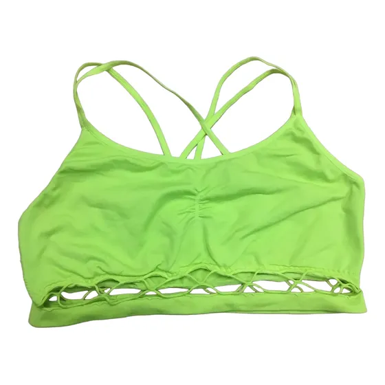 Crop Top Sosten Deportivo Verde Victoria Secret 100% Origina