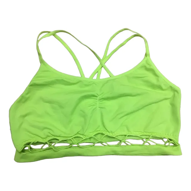 Crop Top Sosten Deportivo Verde Victoria Secret 100% Origina