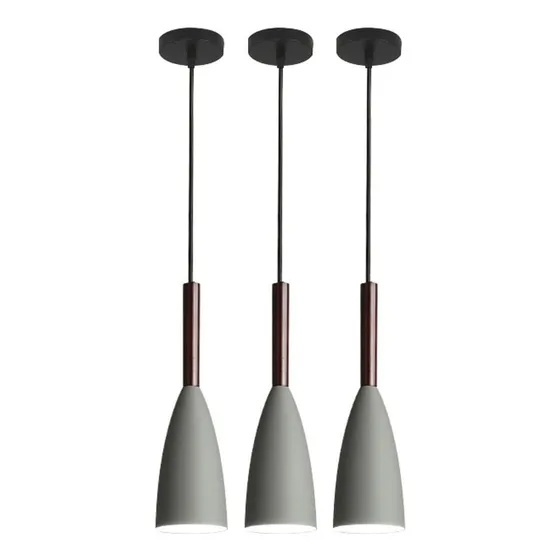  Lampara De Techo Industrial Moderno E27 Sin Foco