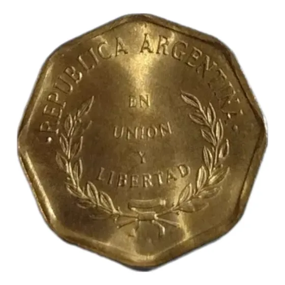 Moneda De Un Centavo De Argentina Año 1992 Sin Circular 