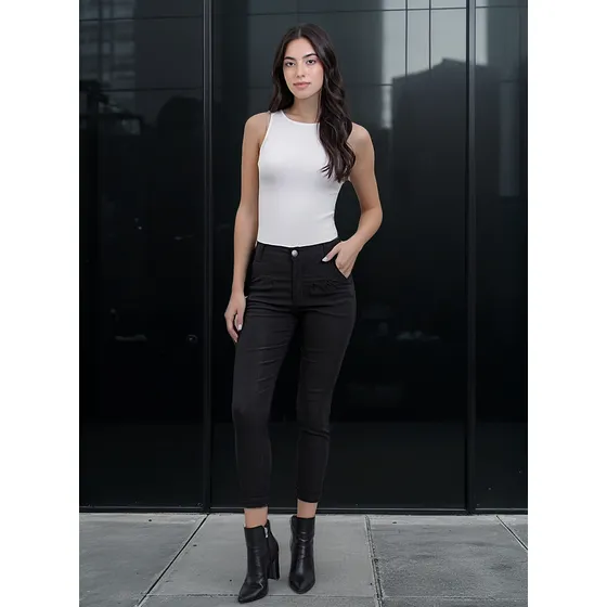 Pantalón Sastrero Bengalina Mujer Maria Anquele 36-44