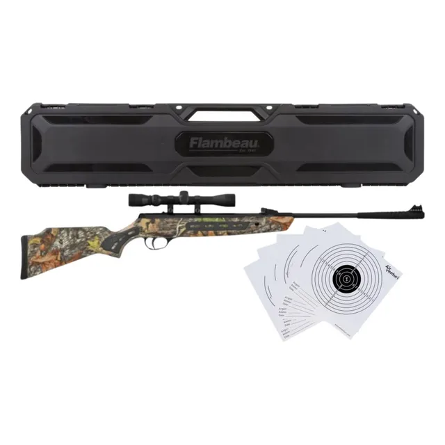 Rifle Hatsan 1000s Striker Camo Combo 4.5mm Estuche Xchwsc