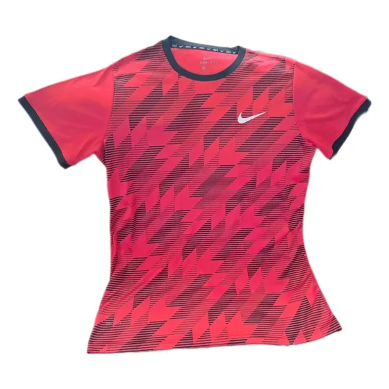 Franela De Hombre Talla Xl Nike Dri-fit Roja Poliester Bella