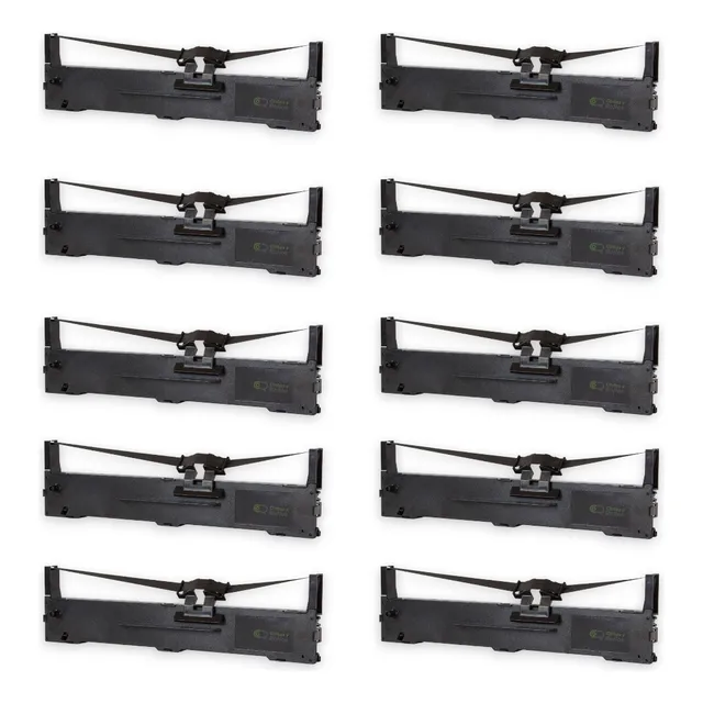 10 Cintas Para Epson Fx890 Color Negro Marca Unicorn