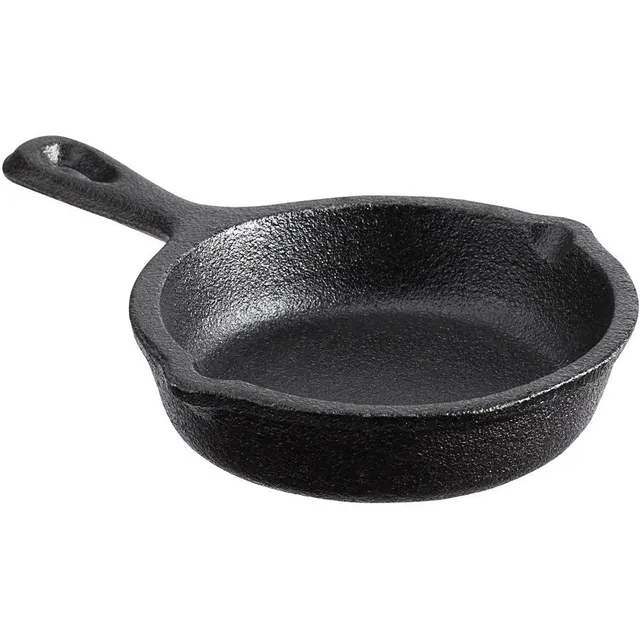 Mini Sartén Resturante Pre-sazonada De Hierro Fundido