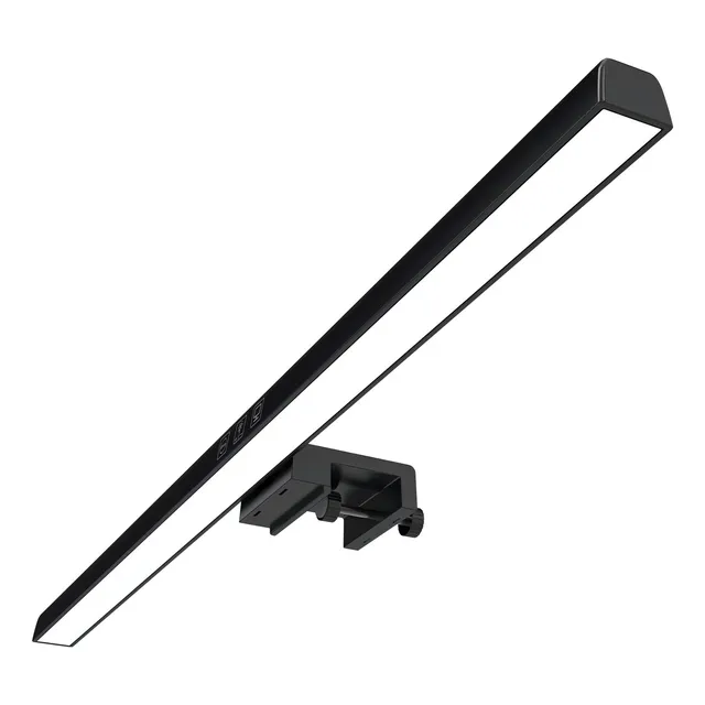 Lámpara Led Para Monitor Computadora de 48 Cm Dapon Estructura Aluminio, Color Negro
