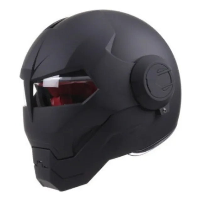 New Cascos Para Moto Genial Casco Integral De Iron Man 2024