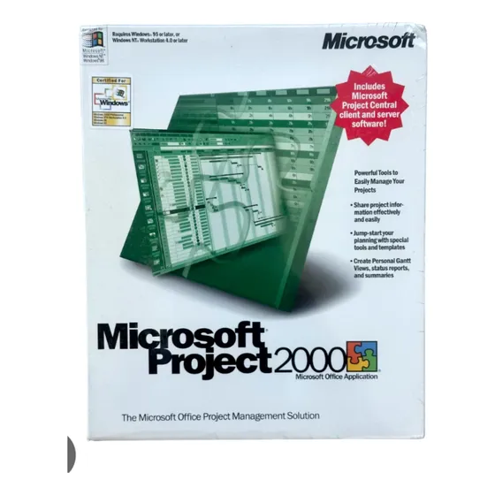 Sw Microsoft Project 2000