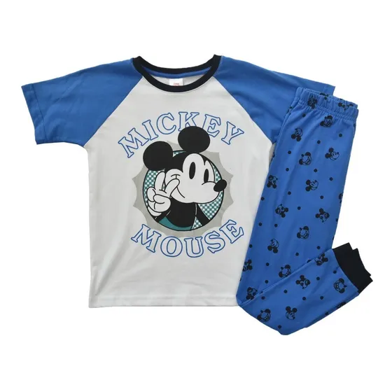 Pijama Rostro Mickey Mouse De Disney Para Niños Premium 