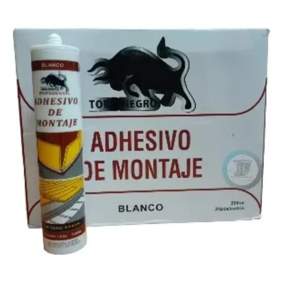 Silicona Adhesivo De Montaje Blanco 300ml