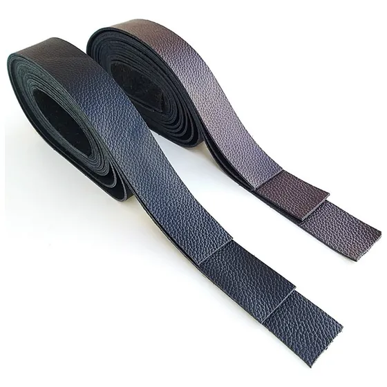 Kit Tiras De Couro Legítimo Para Pulseiras Artesanato