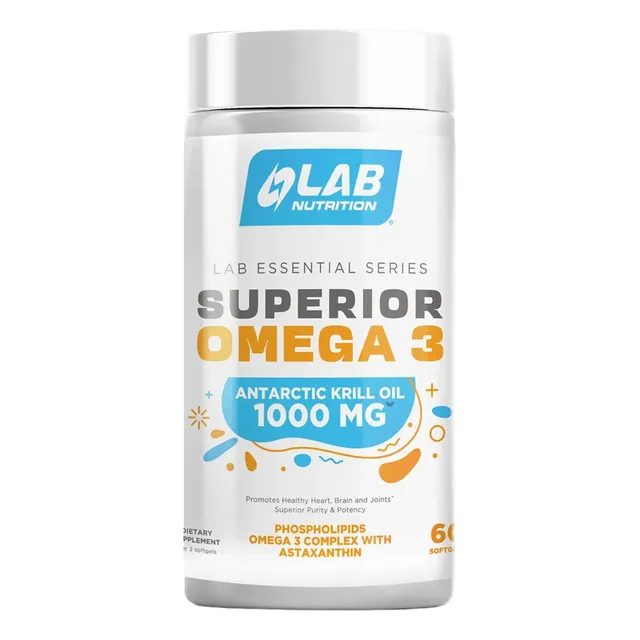 Omega Krill Oil - Lab Nutrition 60 Softgels Sin Sabor