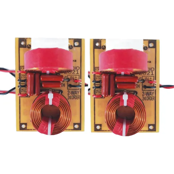 Kit 2 Divisores De 2 Vias Para Woofer 8 Ohms E Driver Ti