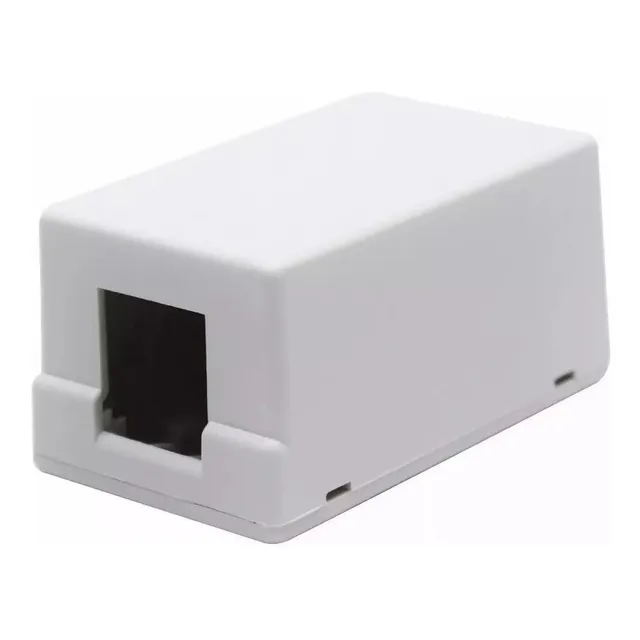 Roseta Simple Rj45 Jack Red Cat5e C/adhesivo Zurich Cat5e