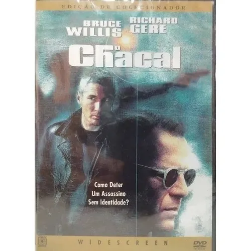 Dvd - O Chacal - 1997 - Willis / Gere - Lacrado - Original