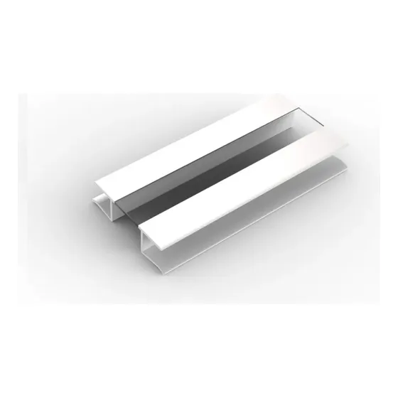 Terminal Esquinero Rodapie Blanco H 12 Cm